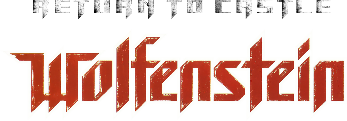 Return To Castle Wolfenstein - Return To Castle Wolfenstein Png (1200x418), Png Download