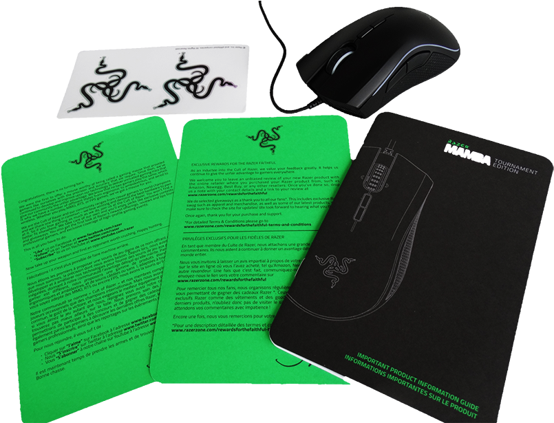 Razer Mamba Te - Cult Of Razer Letter (1024x614), Png Download