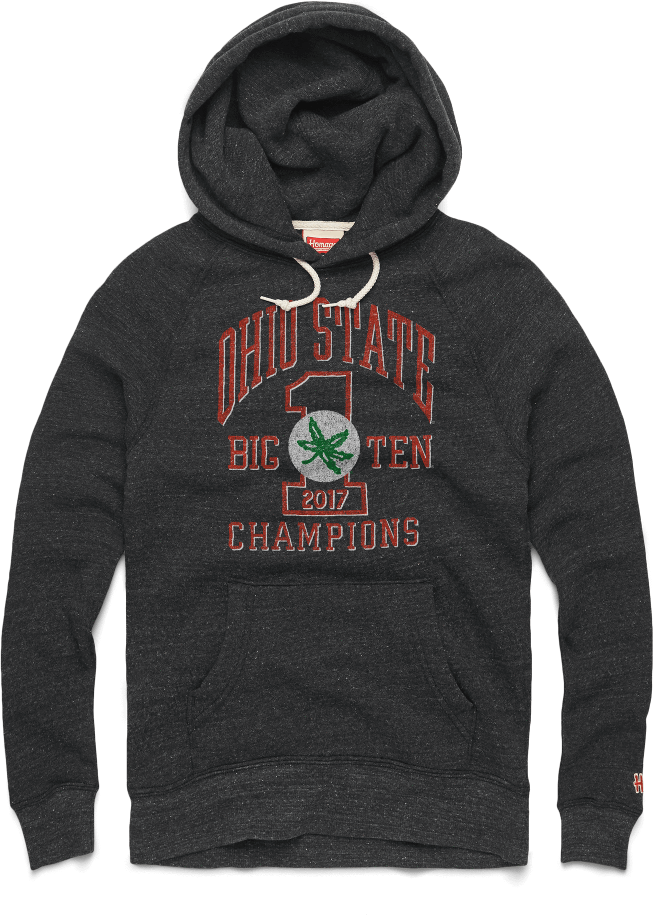 Osu 2017 Big Ten Champions Hoodie Ohio State Buckeyes - The Ohio State University (2000x2000), Png Download