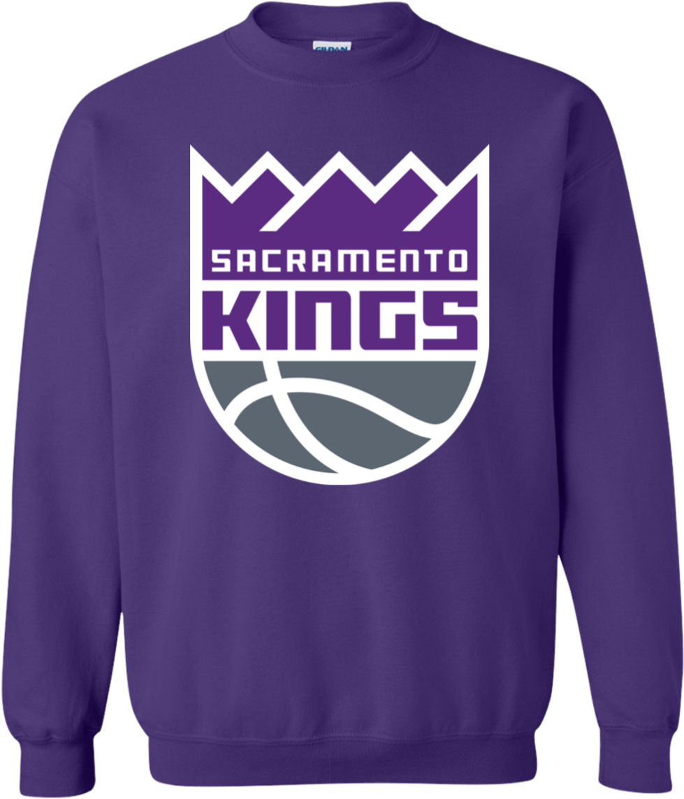 Sacramento Kings Sweatshirt - Sacramento Kings Lion Logo (1155x1155), Png Download