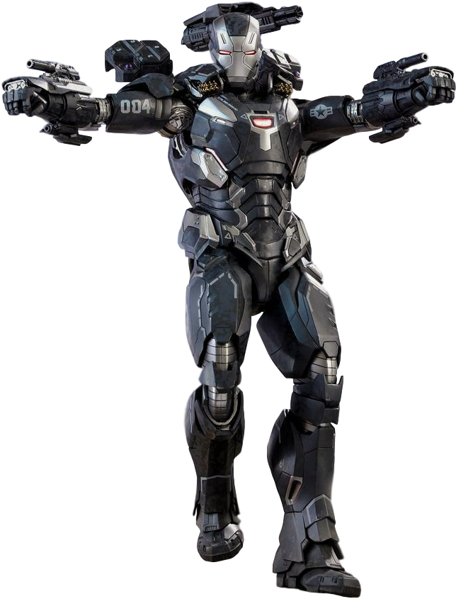 War Machine Armor - Hot Toys War Machine Infinity War (673x865), Png Download