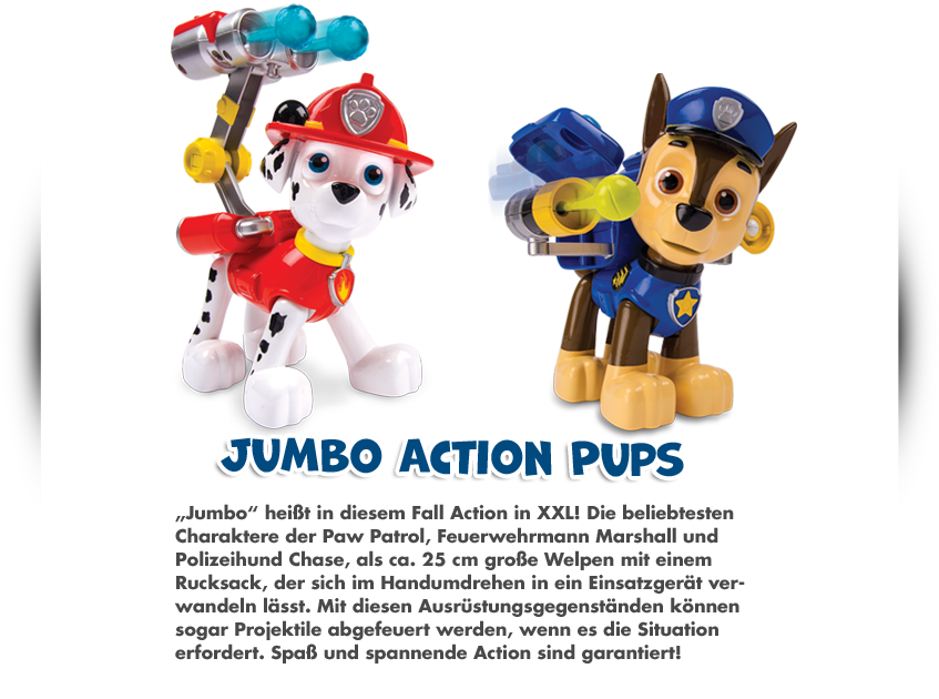 Paw Patrol - - Paw Patrol Big Action Pup - Marshall (908x640), Png Download