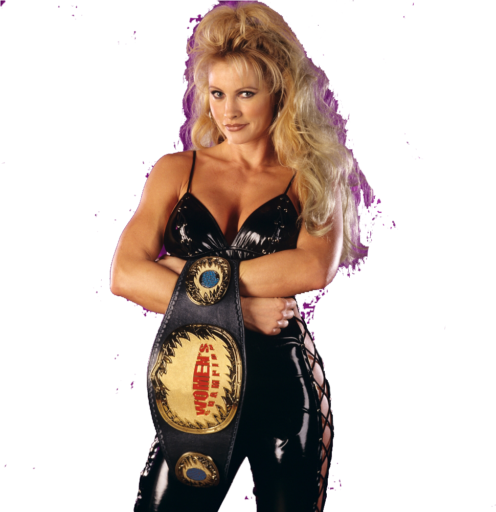 After Losing To Jacquelyn When The Women's Championship - Wwe Sable As Women's Champion (1000x1000), Png Download