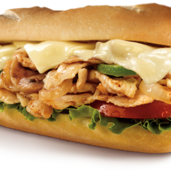 Hero Sandwich Png Clipart Royalty Free Stock - Grilled Chicken Sandwich Png (600x600), Png Download