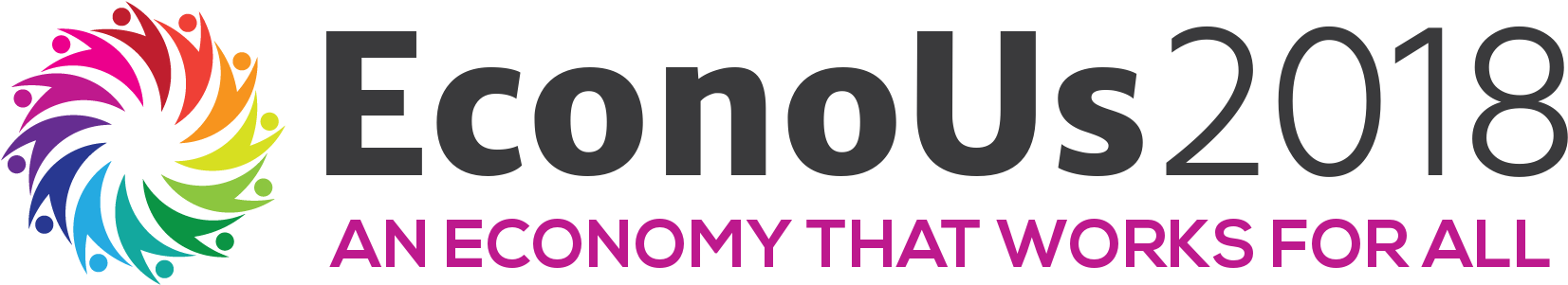 Econous Logos 2018 W Tag - Lilac (1709x355), Png Download