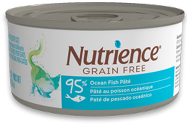 Nutrience Adult Cat Grain Free Ocean Fish Pate 156 - Grain Free Ocean Fish Dog Food 2.5 Kg (600x600), Png Download
