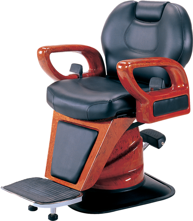 Sale "luxury" Barber Chair - Luxury Barber Chair (660x1024), Png Download