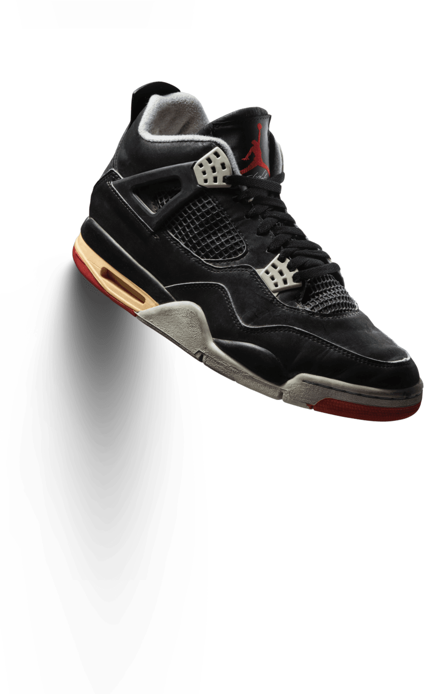 Air Jordan - Air Jordan Iv 1989 (1390x1400), Png Download
