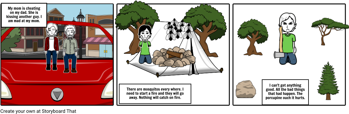 Hatchet - Cartoon (1164x385), Png Download