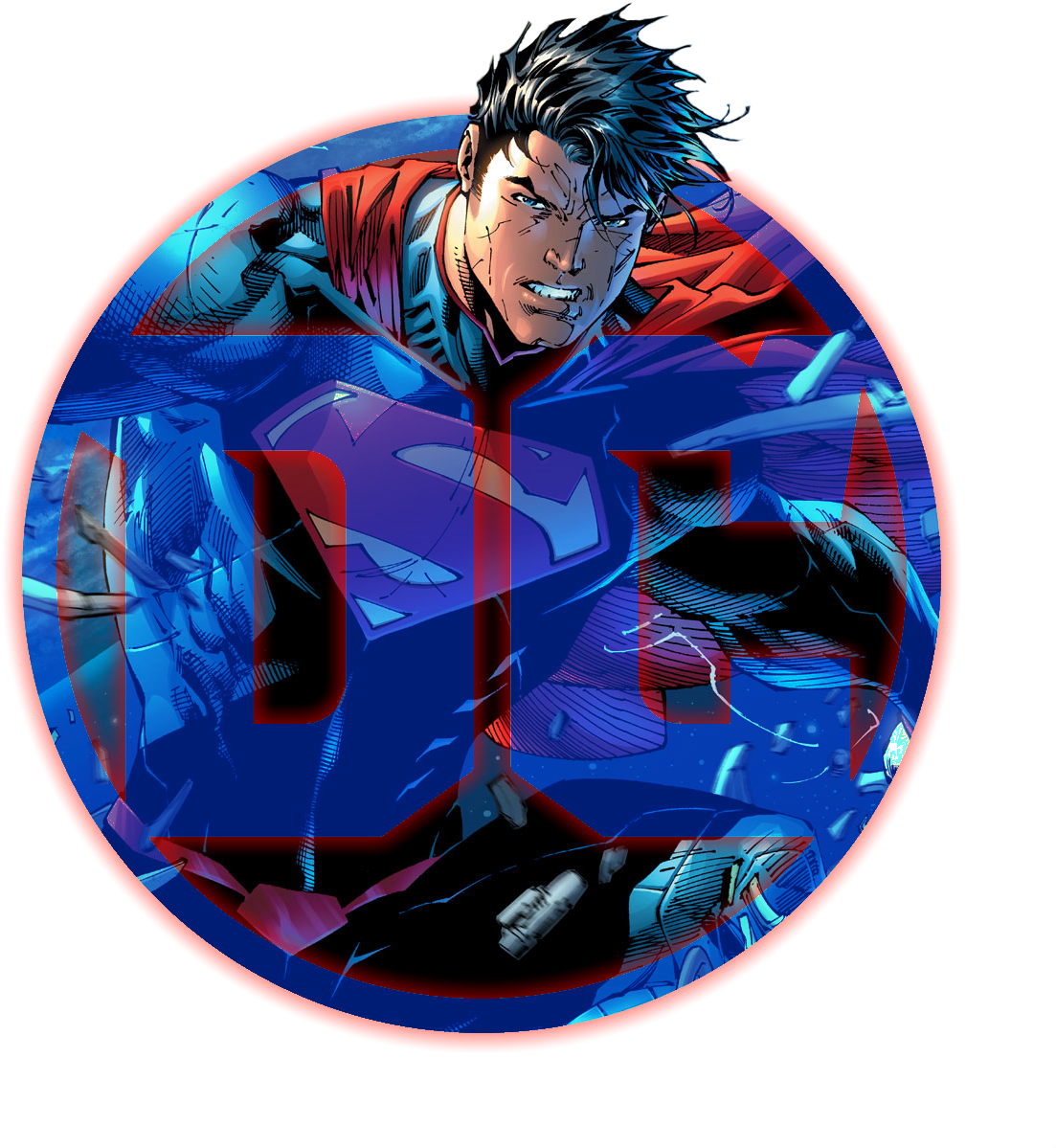 Dc Logo Remakes - Superman Comic (1200x1200), Png Download