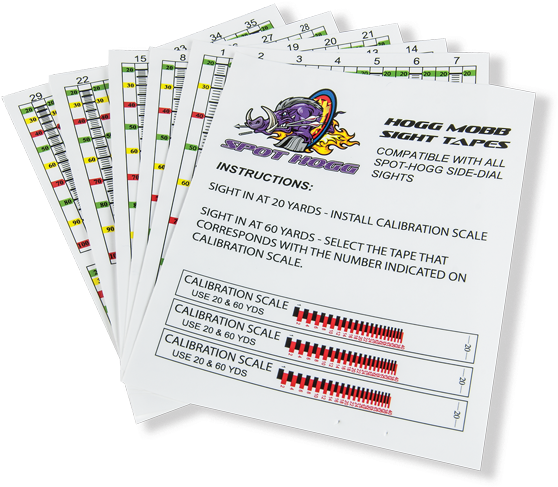 Sight Tapes - Spot-hogg (600x600), Png Download