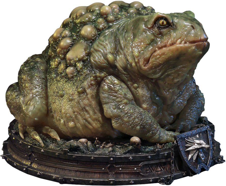 Toad Prince Of Oxenfurt 13” Statue - Witcher 3 Frog Prince (894x738), Png Download