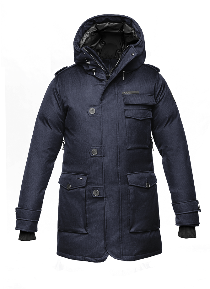 Shelby Men's Military Parka - Nobis Shelby Men's Jacket (700x1000), Png Download