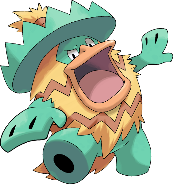 20,712,000 Exp - Shiny Ludicolo Ludicolo (556x592), Png Download