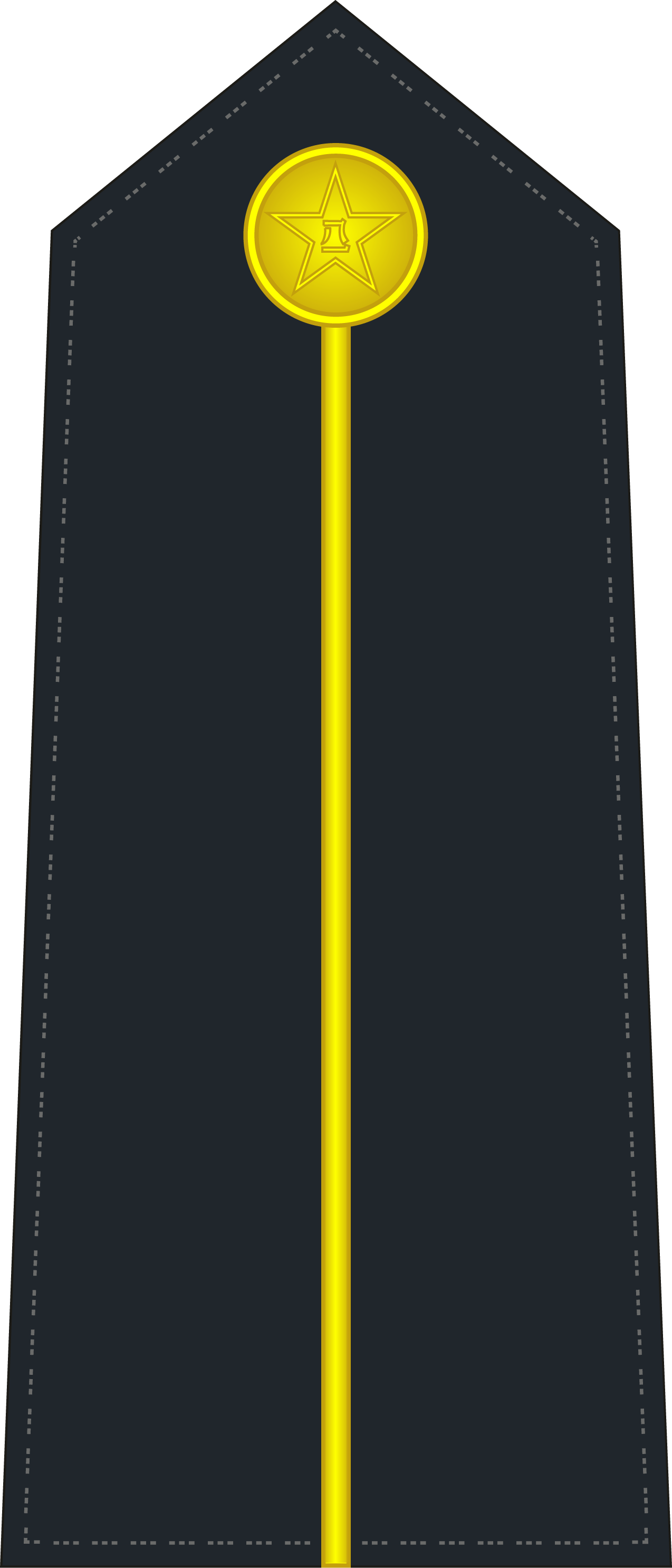 Planf 0710 Cdt - Midshipman (1274x2971), Png Download