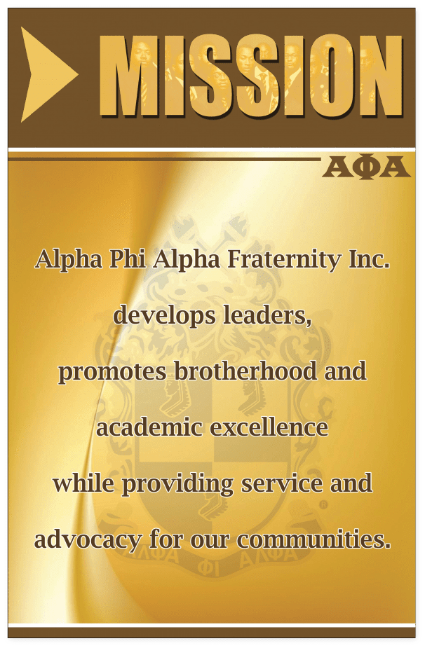 Alpha Phi Alpha Mission Wall Art - Hypokalemia (1024x1024), Png Download