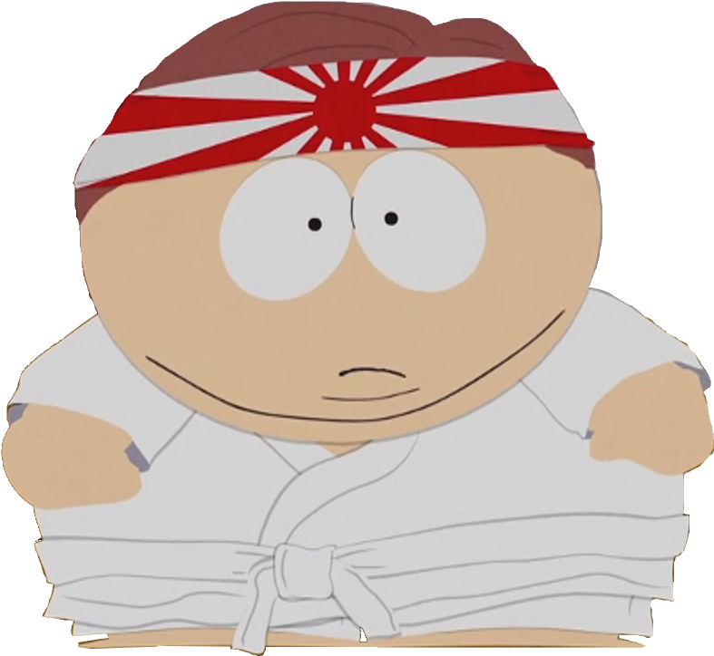 Karate Cartman (803x740), Png Download