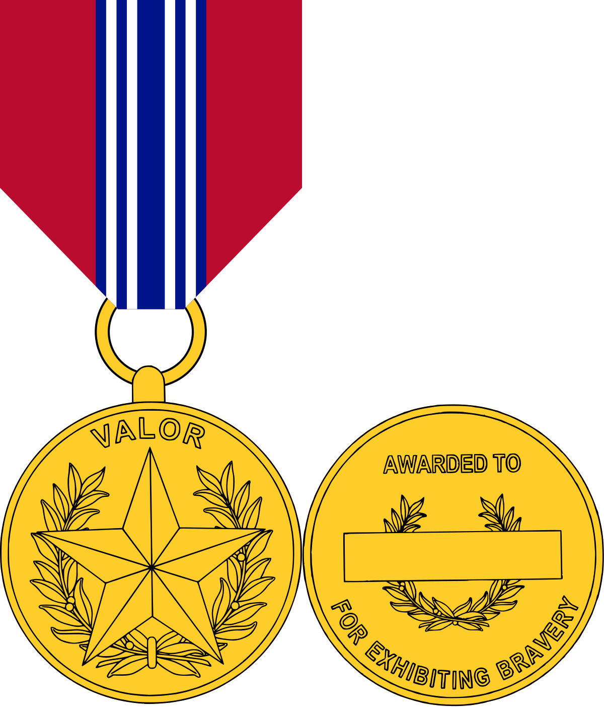 Secretary Of The Army Award (1200x1403), Png Download