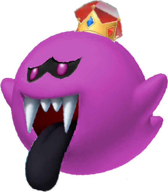 Shadow King Boo - Luigi's Mansion King Boo (544x619), Png Download