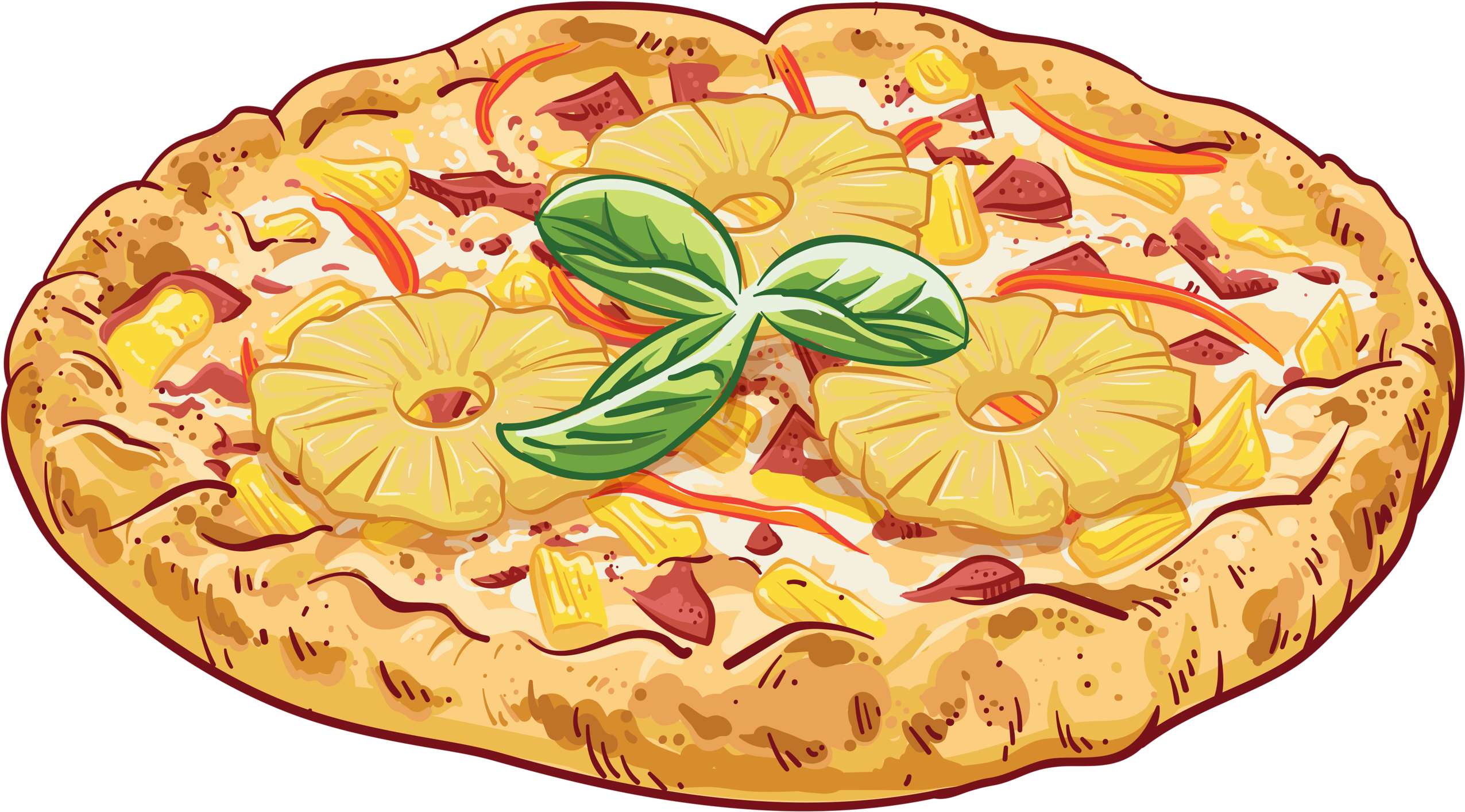 Яндекс - Фотки - Pizza Fond Transparent (2560x1458), Png Download