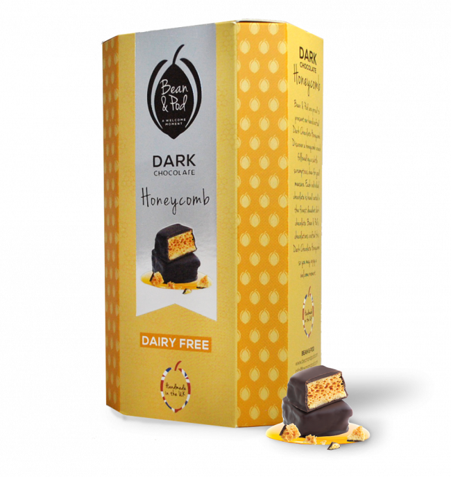 Bean & Pod - Bean And Pod Honeycomb (650x687), Png Download