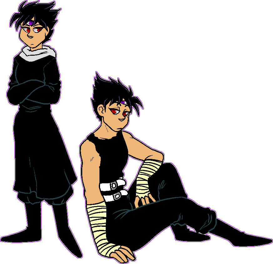 Banner Download Anime Mcgee By Zixans - Edgy Anime Boy (873x844), Png Download