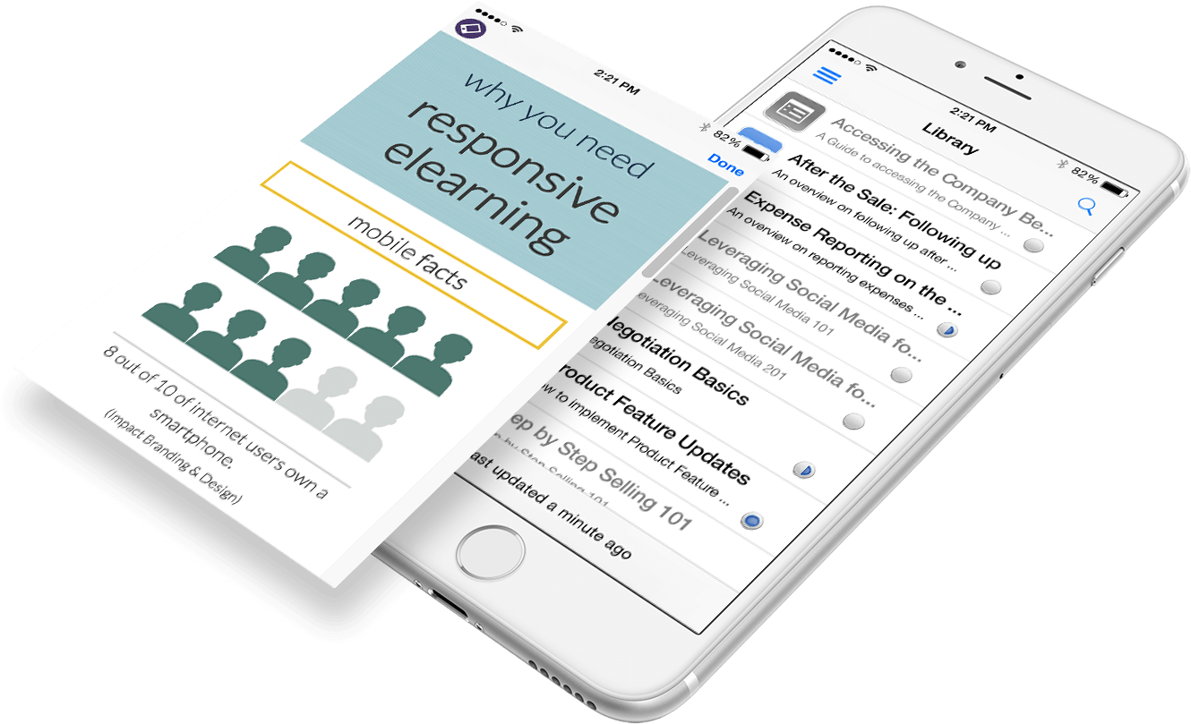 Elearning Mobile App - Quickstart Page (1440x1080), Png Download