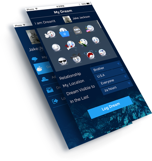 Dream Sharing Android App - Android (642x678), Png Download