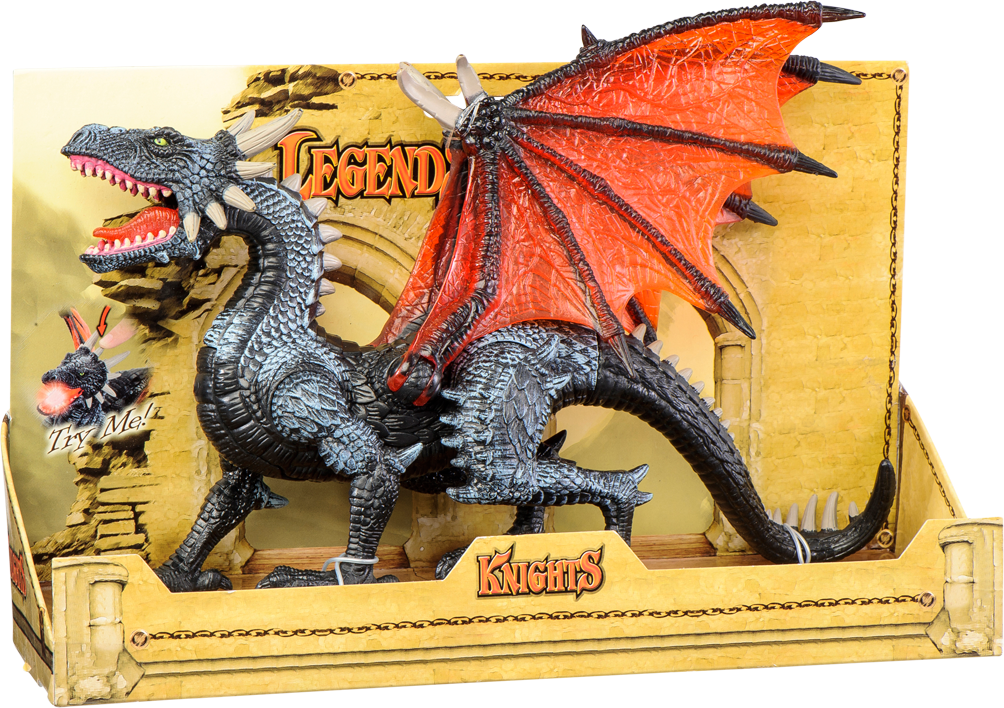 Legends Gaweda The Fire Dragon, , Large - Knights Legends Ilddragen Gaweda (1004x708), Png Download