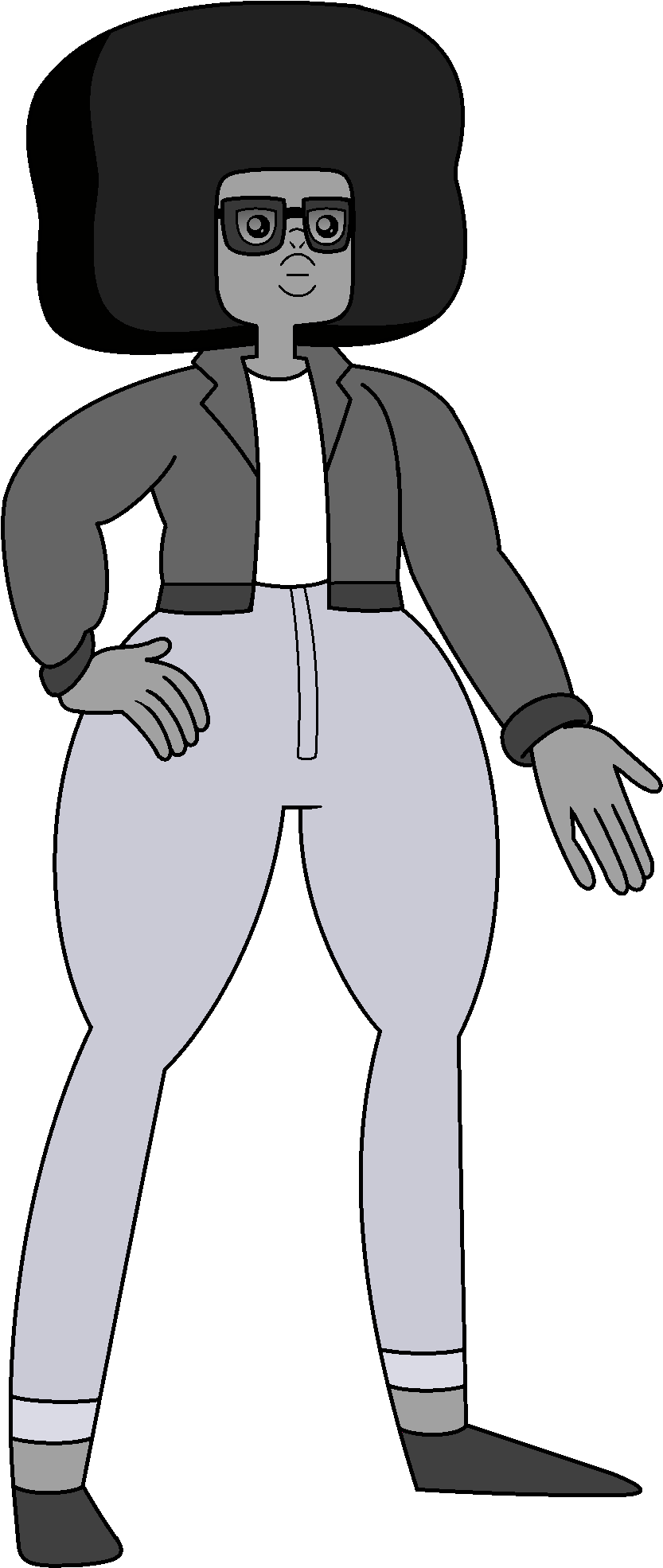 Tick Green Png - Steven Universe Chille Tid Garnet (900x1970), Png Download