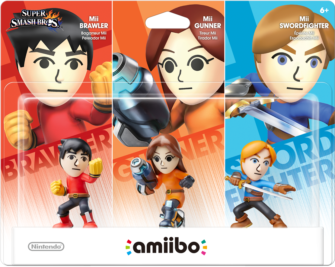 Nintendo Of America On Twitter - Smash Ultimate Mii Fighters (1231x1000), Png Download