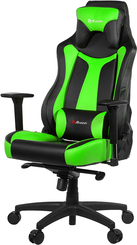Bundle Arozzi Vernazza Super Premium Gaming Chair And - Green And Black Gaming Chair (1000x1000), Png Download