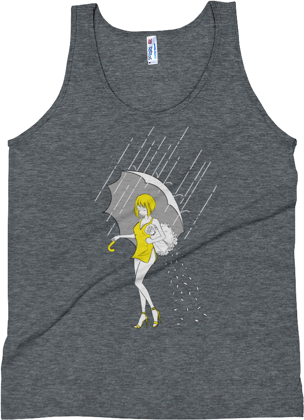 Lewd Patrol Sakura Girl [tank Top] - Top (1000x1000), Png Download