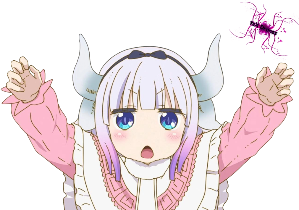 Kanna Png - Anime Miss Kobayashi's Dragon Maid Kanna Kamui Headband (1024x709), Png Download