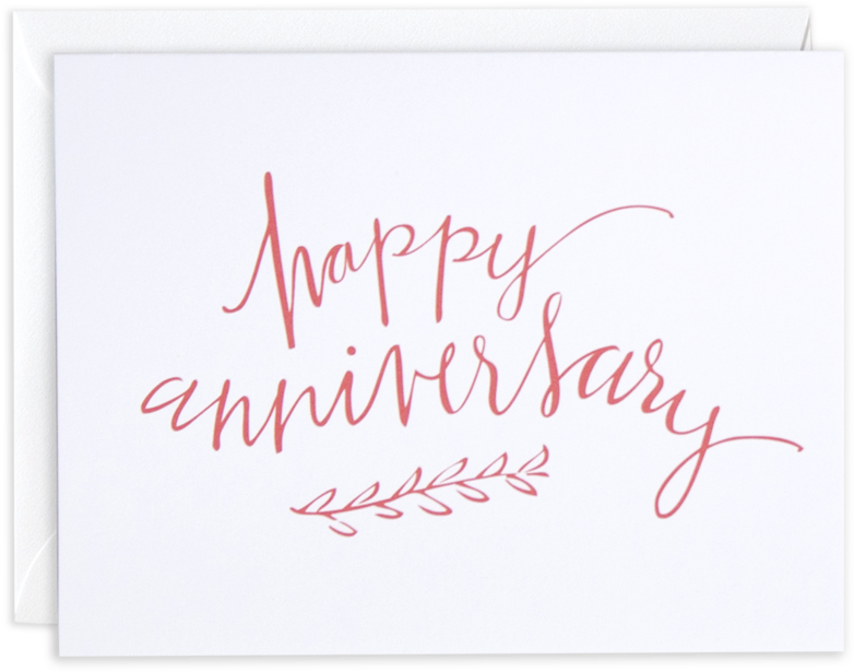 Happy Anniversary Card (1000x1000), Png Download