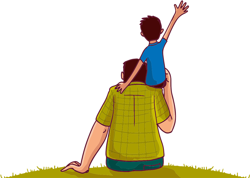 Father's Day - Happy Fathers Day Facebook Friends (857x600), Png Download