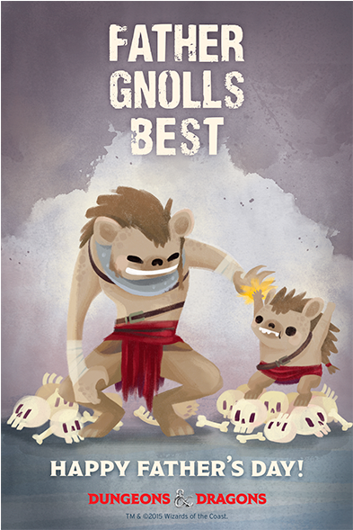 Share This - Dnd Fathers Day (900x588), Png Download