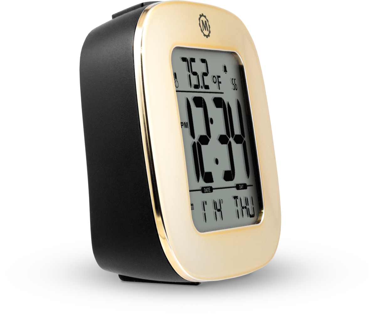 Marathon Cl030052gg Atomic Digital Wall Clock With (1200x1002), Png Download