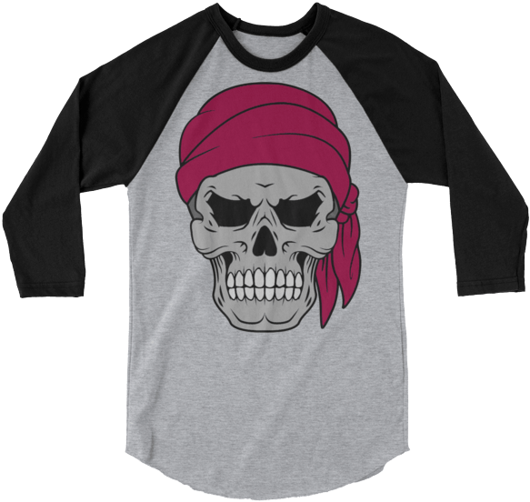 Pirate Skull & Flag Long-sleeve Shirt - Softball Mom Shirt. Softball Mom Tee. Softball Mom (600x600), Png Download