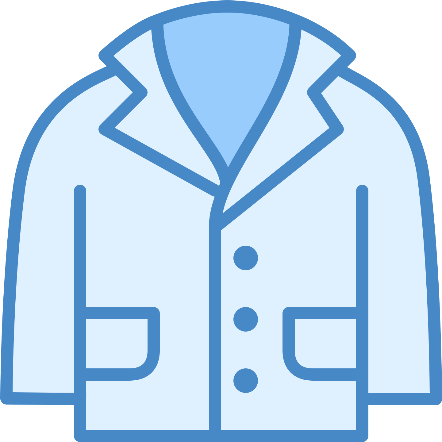 Vector Freeuse Stock Doctor Coat Clipart (1600x1600), Png Download