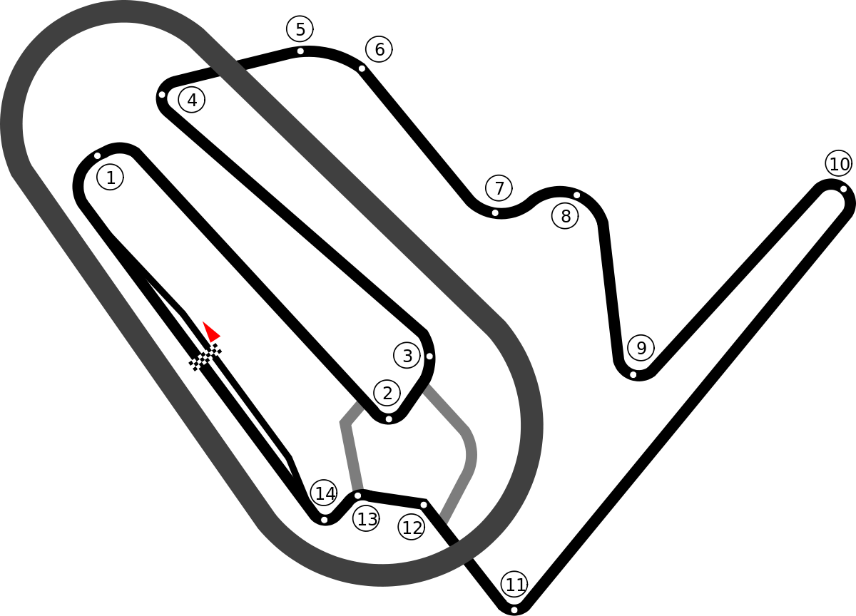 Twin Ring Motegi Circuit (1200x864), Png Download