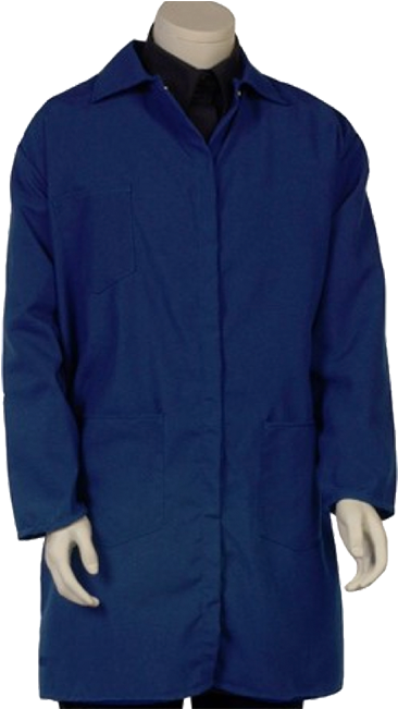12 Cal Fr Treated Lab Coats - Industrial Lab Coats (650x650), Png Download