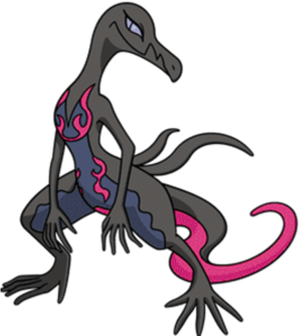 Salazzle - Pokemon Salazzle Png (600x690), Png Download