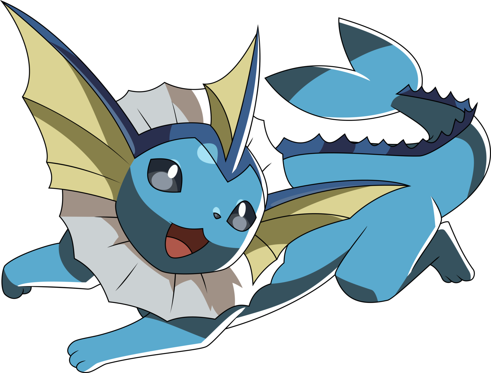 Pokemon Clipart Water Pokemon - Character Popular Pokemon (1600x1217), Png Download