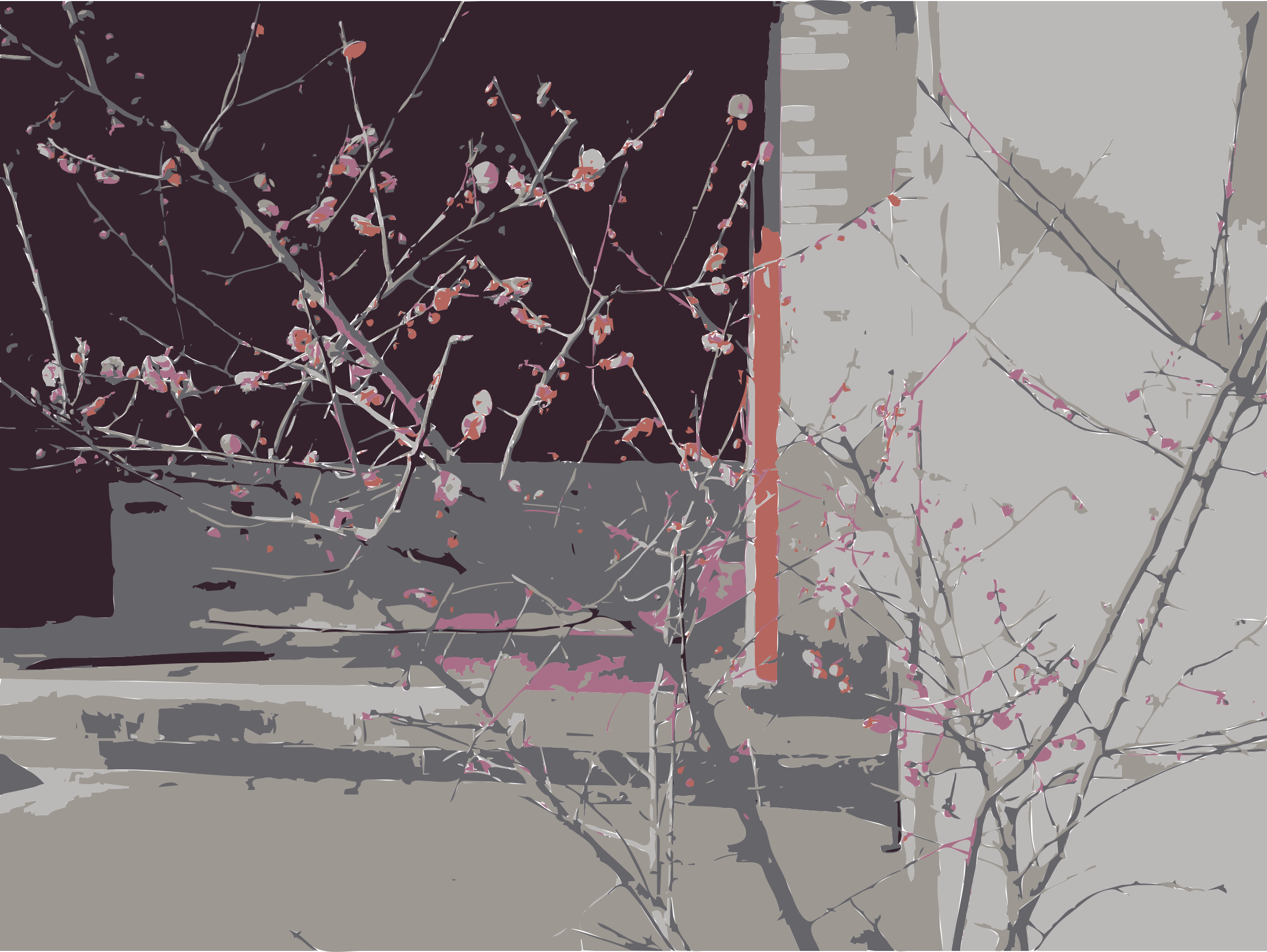 This Free Icons Png Design Of Cherry Blossoms (2400x1804), Png Download
