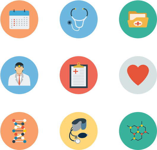 Icons Medical April Onthemarch - Health Icons Png (600x564), Png Download