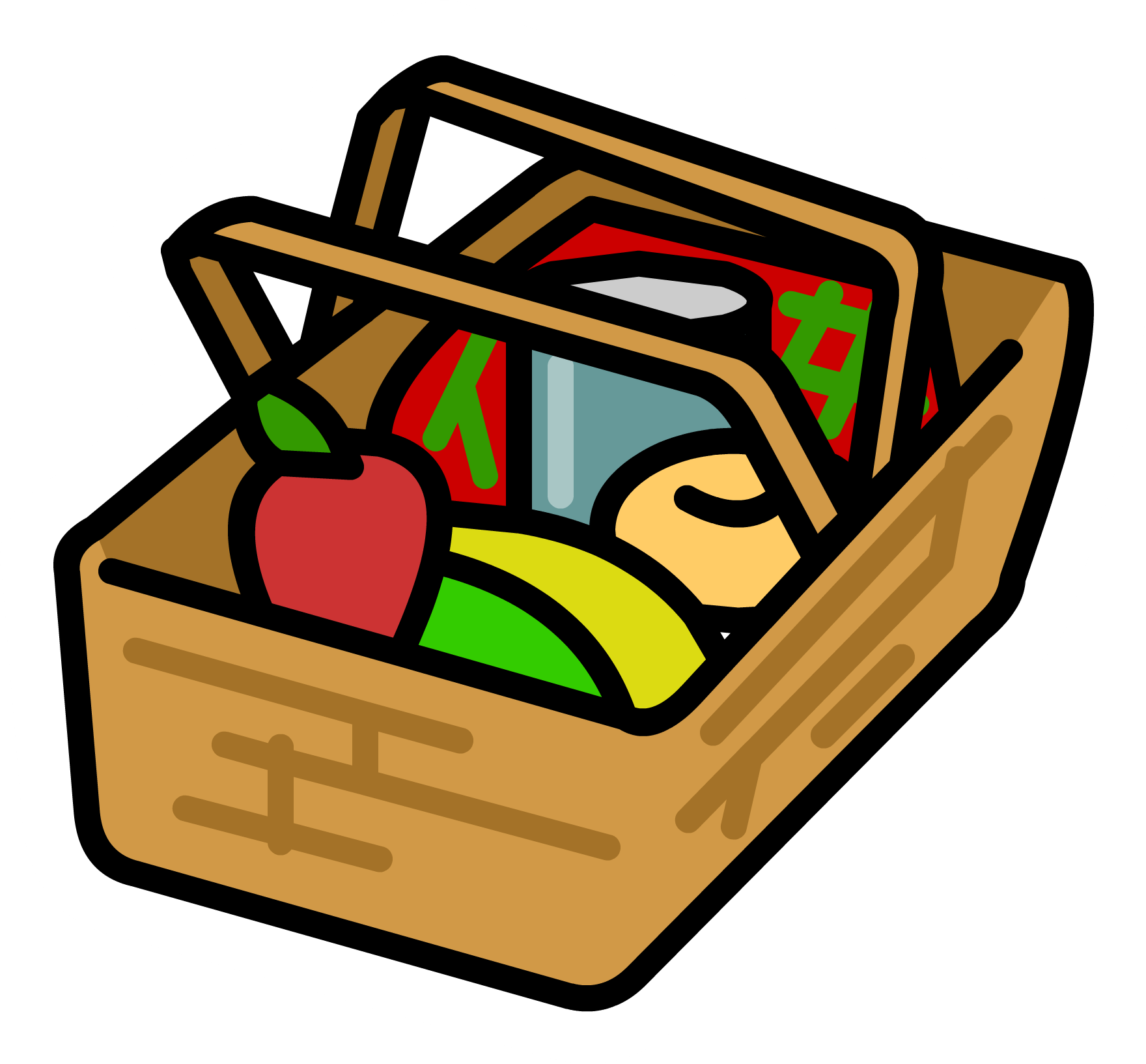 Picnic Basket Pin - Picnic Basket Clipart Png (1760x1633), Png Download