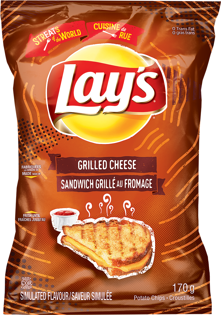 Lay's® Grilled Cheese Flavour Potato Chips - Lays Chips Salt And Vinegar (853x1129), Png Download