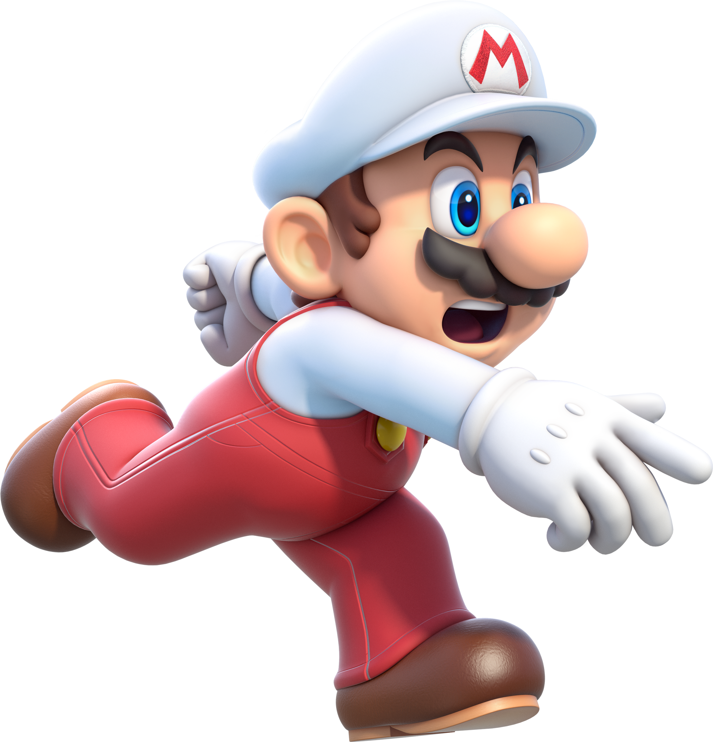 Fire Mario Not Fire - Transparent Fire Mario Png (461x480), Png Download