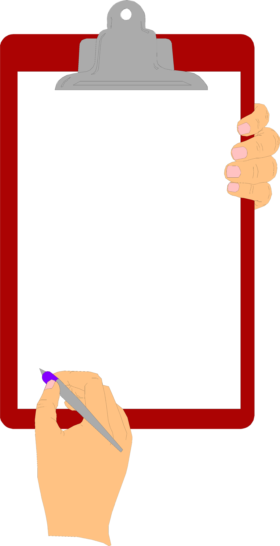 Free Stock Photo - Clipboard Clipart Png (958x1869), Png Download